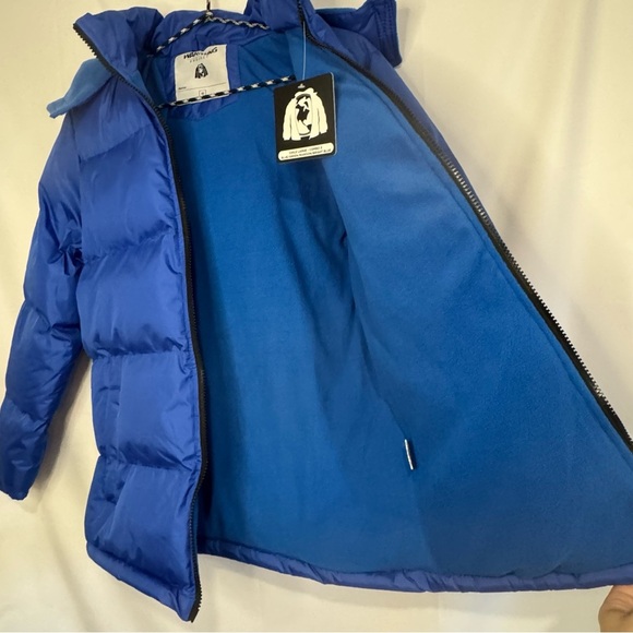 The Warming Project Blue Children’s Winter Parka With Hood, Size 10 NWT - Picture 3 of 6